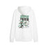 Фото #2 товара Puma Classics Super Graphic Pullover Hoodie Mens White Casual Outerwear 62130902