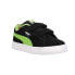 Фото #2 товара Puma Suede Light Flex Fruitmates Slip On Boys Black Sneakers Casual Shoes 38490