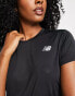 Фото #4 товара New Balance Accelerate Running t-shirt in black