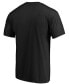 ფოტო #3 პროდუქტის Men's Big and Tall Black Phoenix Suns Alternate Wordmark T-shirt