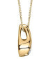 Sirena diamond (1/10 ct. t.w.) Teardrop Pendant in 14k White, Yellow or Rose Gold