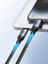 Фото #3 товара 2w1 Kabel przewód Speedy Series USB-C - USB-C / iPhone Lightning 100W 1.5m czarny