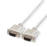 Фото #1 товара ROLINE RS232 Cable - DB9 M - M 1.8 m - 1.8 m - Male - Male - Grey