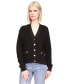 Фото #1 товара MICHAEL Women's Shaker-Stitch Cardigan Sweater