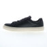 Фото #5 товара Bruno Magli Diego MB1DGOA0 Mens Black Leather Lifestyle Sneakers Shoes 10.5