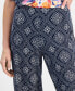 Women's Printed Culotte Pants, Created for Macy's