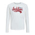 ფოტო #3 პროდუქტის JACK & JONES Logo long sleeve T-shirt