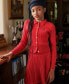 ფოტო #2 პროდუქტის Big Girls Cotton Polo Cardigan Skirt Set