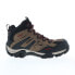Фото #1 товара Wolverine Wilderness Mid WP Composite Toe Mens Brown Wide Hiking Boots 10
