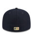 Фото #4 товара Men's Navy Milwaukee Brewers 2023 Fourth of July Low Profile 59FIFTY Fitted Hat