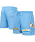 Фото #1 товара Men's Powder Blue Los Angeles Chargers Woven Shorts