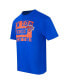 Фото #4 товара Men's Royal New York Knicks Made To Play Drop Shoulder T-Shirt