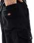 Dickies seasonal cargo trousers in black