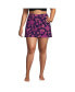 Фото #2 товара Plus Size Tummy Control Swim Skirt Swim Bottoms Print