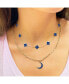 ფოტო #2 პროდუქტის Small Lapis Clover Necklace