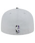 Фото #3 товара Men's Gray Sacramento Kings Active Color Camo Visor 59Fifty Fitted Hat