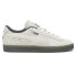 Puma Bmw Mms Suede Lace Up Mens Grey Sneakers Casual Shoes 30834503 10 - фото #1