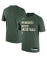 ფოტო #1 პროდუქტის Men's Hunter Green Milwaukee Bucks 2023/24 Sideline Legend Performance Practice T-shirt