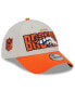 ფოტო #1 პროდუქტის Men's Stone, Orange Denver Broncos 2023 NFL Draft 39THIRTY Flex Hat