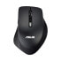 Фото #1 товара ASUS WT425 - Right-hand - Optical - RF Wireless - 1600 DPI - Black - Charcoal