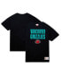 ფოტო #1 პროდუქტის Men's Black Distressed Vancouver Grizzlies Hardwood Classics Legendary Slub T-shirt
