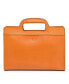 ფოტო #8 პროდუქტის Women's Genuine Leather Sleek Creek Crossbody Bag