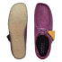 Фото #21 товара Clarks Wallabee 26168860 Mens Purple Suede Oxfords & Lace Ups Casual Shoes