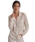 ფოტო #4 პროდუქტის Women's Roll-Tab-Sleeve Button-Front Shirt