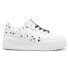 Puma Cali Dream Dalmatian Polka Dot Lace Up Womens White Sneakers Casual Shoes