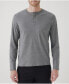 Фото #1 товара Men's Cotton Softspun Long Sleeve Henley