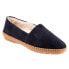 Фото #2 товара Trotters Ruby Plush T2271-405 Womens Blue Suede Slip On Loafer Flats Shoes 10.5