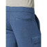 Фото #3 товара Wrangler Mens Blue Knit Unlimited Comfort Regular Fit Pull-On Cargo Shorts XXL