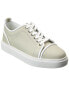 Christian Louboutin Adolon Junior Canvas & Leather Platform Sneaker Men's Beige - фото #1