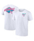 Фото #1 товара Branded Men's White Florida State Seminoles Spring 2024 Spring Break T-Shirt