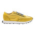 Diesel S-Racer LC Y02873-P4428-H8959 Mens Yellow Lifestyle Sneakers Shoes