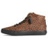 Фото #3 товара Sperry Rebecca Minkoff X Leopard High Top Sneaker Womens Brown Sneakers Casual S