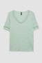 Фото #10 товара Kadın T-shirt Mint Yeşili C3964ax/gn1179