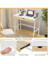 Фото #2 товара Wooden Computer Desk with Drawer for Home Office