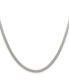 ფოტო #1 პროდუქტის Stainless Steel 3.3mm Herringbone Chain Necklace