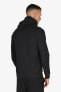 Modern Hoodie Full Zip Kapüşonlu Siyah Sweatshirt