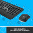 Фото #9 товара Logitech MK540 ADVANCED Wireless Keyboard and Mouse Combo - Wireless - USB - Membrane - QWERTZ - Black - White - Mouse included