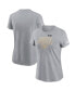 Фото #1 товара Women's Gray Kansas City Chiefs Super Bowl LVIII Local Essential T-shirt