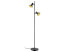 Фото #1 товара LED Stehlampe dimmbar Schwarz Gold