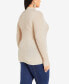 Фото #5 товара Plus Size Sina High Neck Sweater