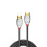 Фото #1 товара Lindy 2m High Speed HDMI Cable - Cromo Line - 2 m - HDMI Type A (Standard) - HDMI Type A (Standard) - 4096 x 2160 pixels - 18 Gbit/s - Grey - Silver