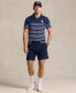 ფოტო #4 პროდუქტის Men's Wimbledon 2024 Striped Polo Shirt