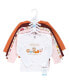 ფოტო #2 პროდუქტის Baby Girls Long Sleeve T-Shirts, Fall Pumpkin Spice