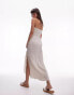 Фото #4 товара Topshop halter beach dress with ring detail in natural