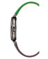 Фото #2 товара Часы Steve Madden Multi Colored Leather Green&nbsp;