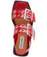 Фото #4 товара Women's Sandria Double Buckled Slingback Flat Sandals